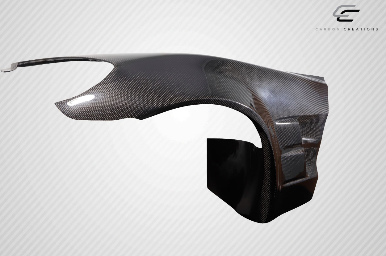 Unleash the Beast: 2005 - 2013 Chevrolet Corvette C6 Carbon Creations ZR2 Front Fenders (2 Piece Set)