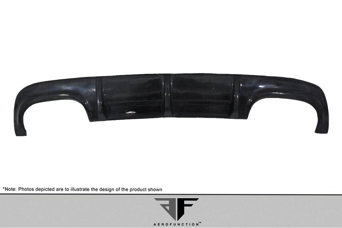 Unleash the Power: 2007 - 2009 Mercedes CL63 W216 Black Series Carbon AF - 1 Rear Diffuser (CFP) - 1 Piece