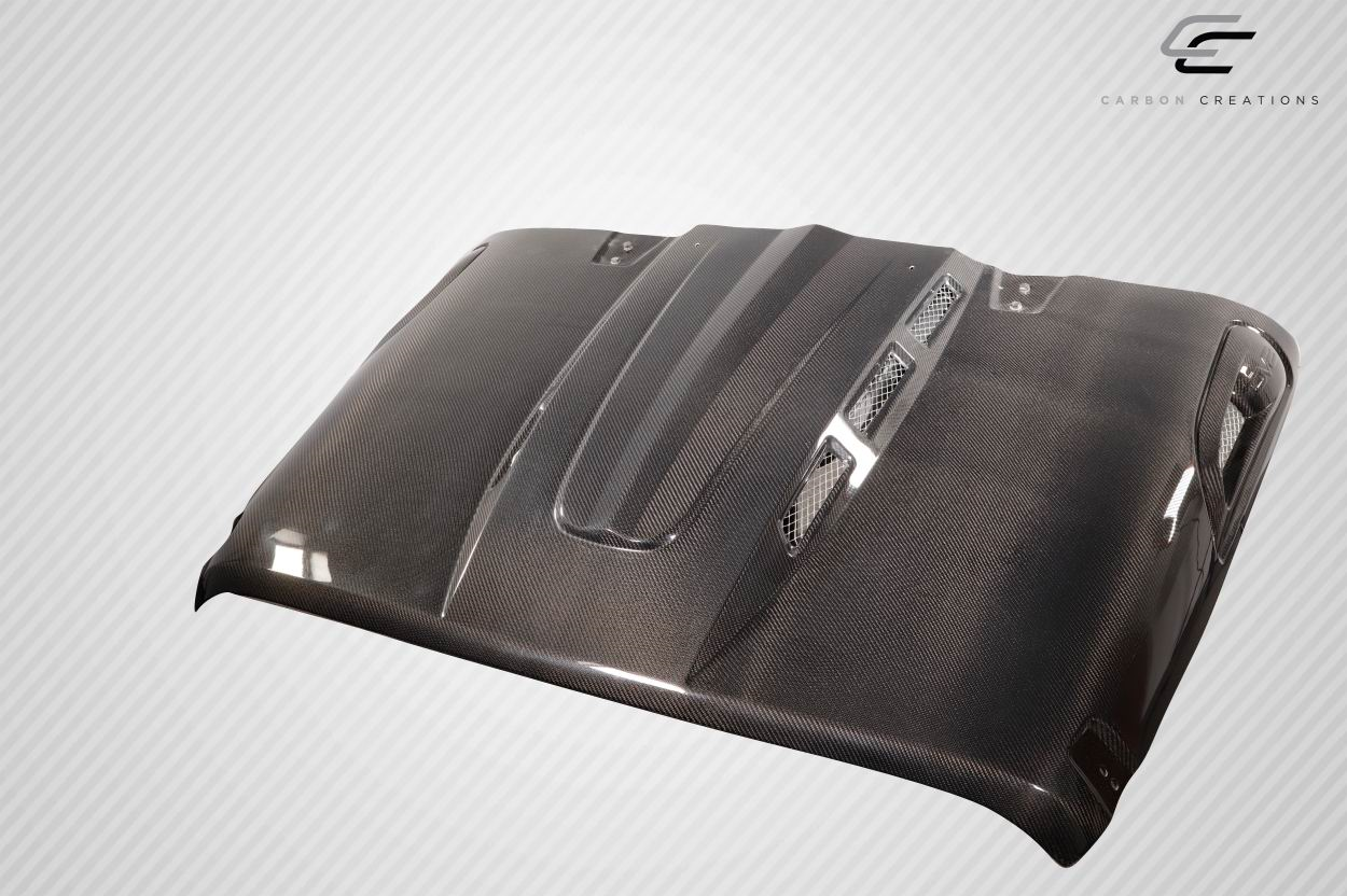 Unleash the Beast: 2007 - 2018 Jeep Wrangler JK Carbon Creations Avenger One - Piece Hood