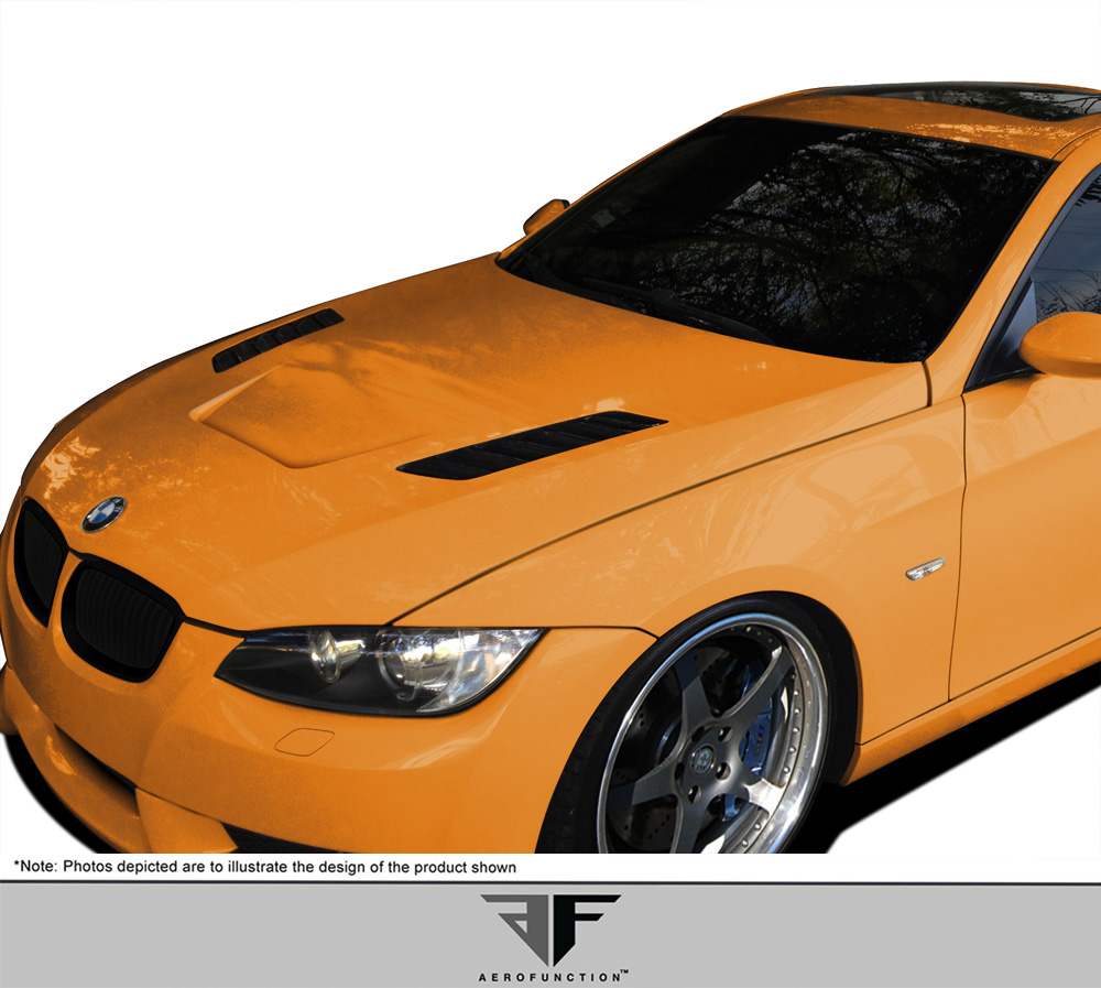 Upgrade Your 2007 - 2010 BMW 3 Series E92 2dr E93 Convertible with the Stunning AF - 1 Hood (GFK) - 1 Piece