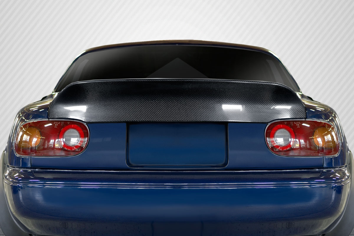 Transform Your 1990 - 1997 Mazda Miata with Carbon Creations' Stunning Ducktail Rear Trunk Lid!