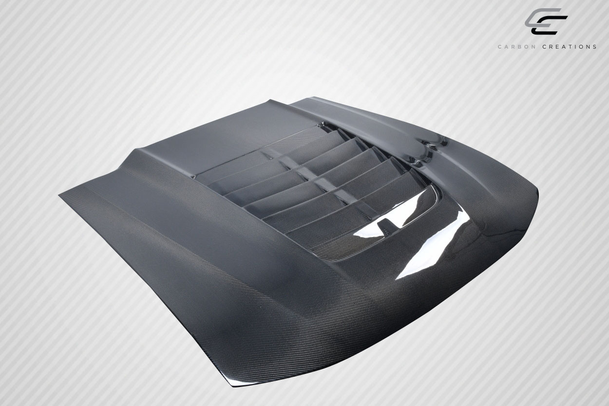 Unleash the Beast: 1999 - 2004 Ford Mustang Carbon Creations GT500 V2 One - Piece Hood
