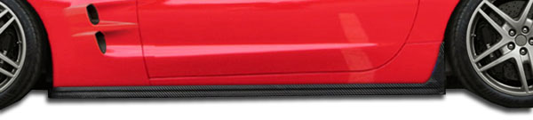 Upgrade Your 1997 - 2004 Chevrolet Corvette C5 with Carbon Creations ZR Edition 2 - Piece Side Skirts Rocker Panels