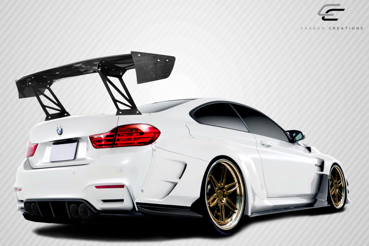 Carbon Creations DriTech VRX V1 Tall Wing 9-Piece Universal Kit - Must-Have for Car Enthusiasts!