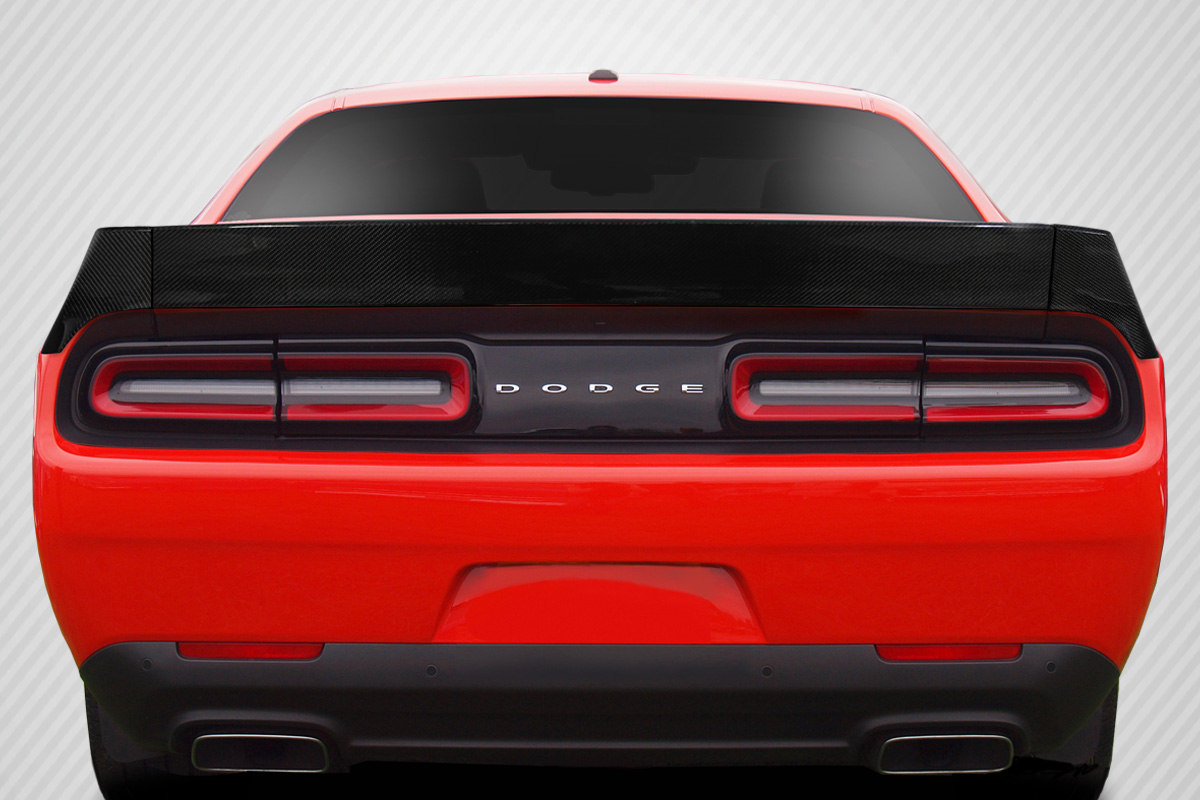 Upgrade Your 2008 - 2023 Dodge Challenger with Carbon Creations DriTech Novara 3 - Piece Wing