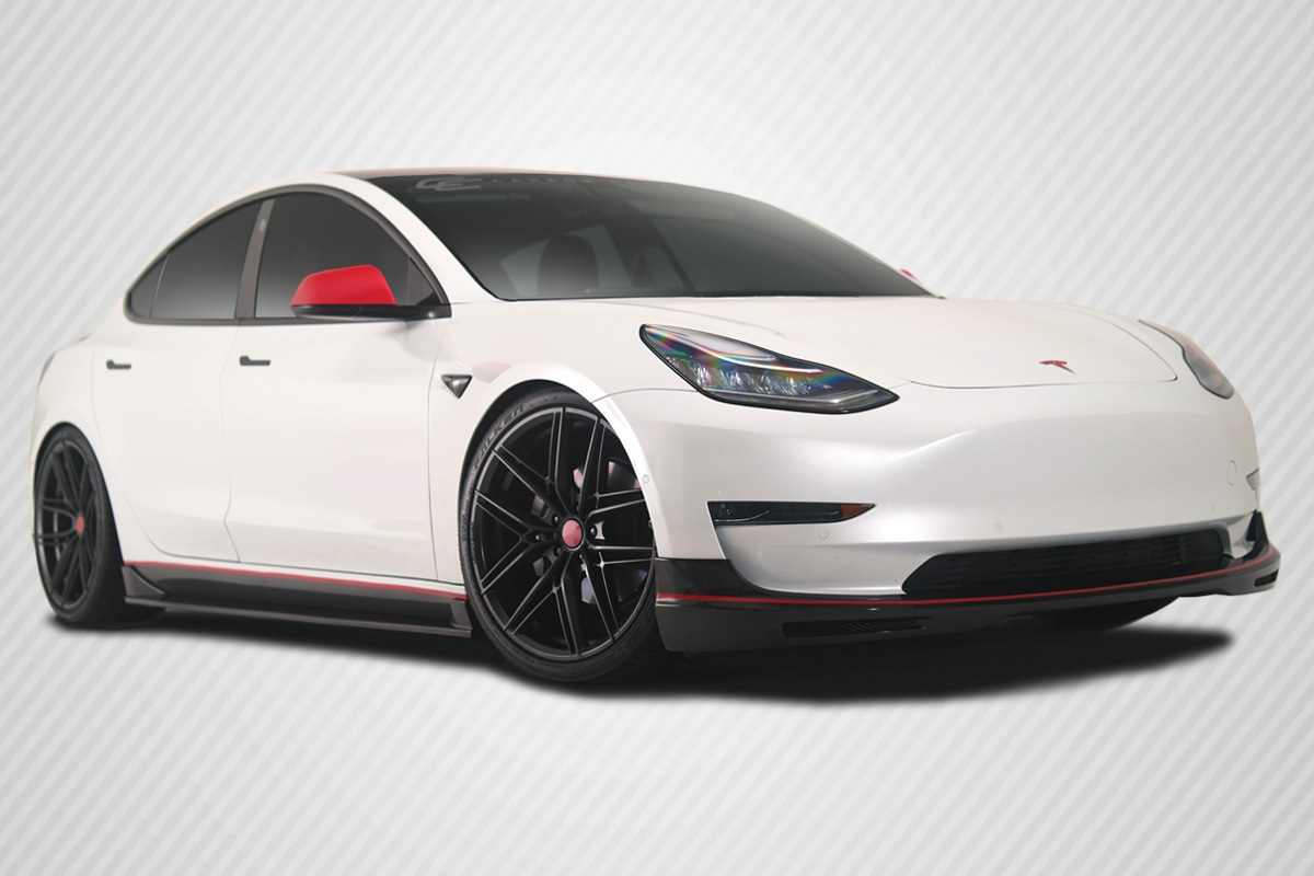 Unleash the Beast: 2018 - 2023 Tesla Model 3 Carbon Creations GT Concept 4 - Piece Body Kit