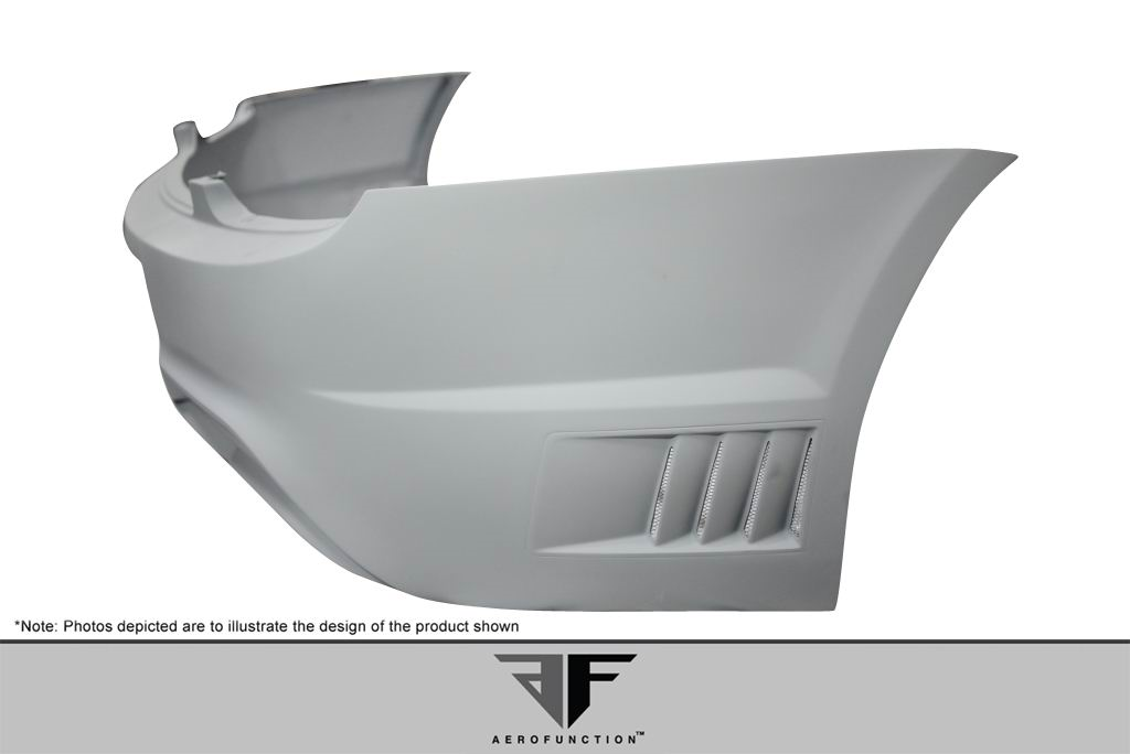 Upgrade Your 2003 - 2010 Bentley Continental GT GTC with AF - 1 Rear Bumper Cover (GFK)