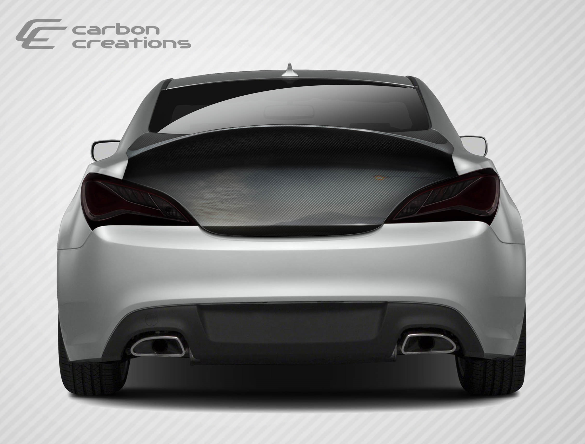 Upgrade Your 2010 - 2016 Hyundai Genesis Coupe 2DR with Carbon Creations RS - 1 One - Piece Trunk