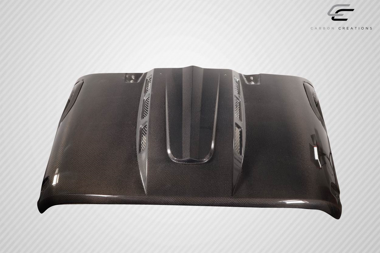 Unleash the Beast: 2007 - 2018 Jeep Wrangler JK Carbon Creations Avenger One - Piece Hood