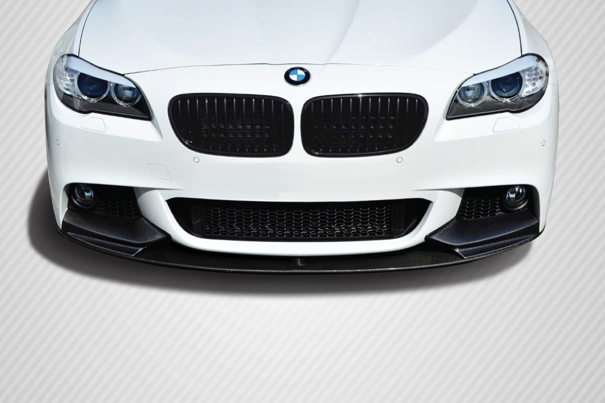 Transform Your 2011 - 2016 BMW 5 Series F10 with Carbon Creations M Performance Look Front Lip Splitter (For M Sport Bumpers Only)