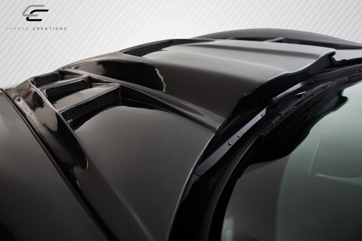 Unleash the Power: 2005 - 2013 Chevrolet Corvette C6 Carbon Creations Dritech ZR Edition 2 One - Piece Hood