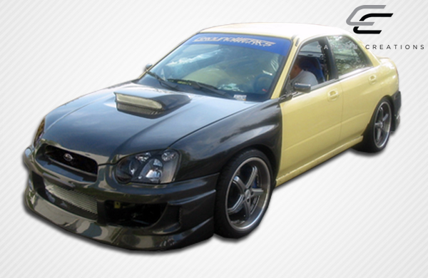 Transform Your 2004 - 2005 Subaru Impreza WRX STI with Carbon Creations OEM Look 2 - Piece Fenders