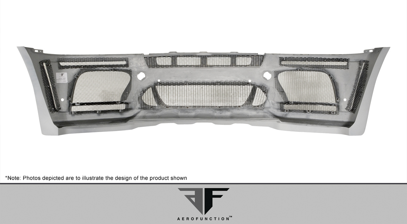 Upgrade Your 2008 - 2014 BMW X6/X6M E71 & 2010 - 2013 X5M E70 with AF - 5 Wide Body Front Bumper Cover (GFK)!