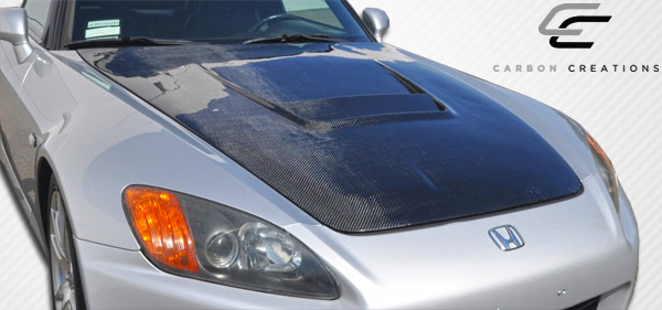 Unleash Style: 2000 - 2009 Honda S2000 Carbon Creations A - Sport 2 - Piece Hood