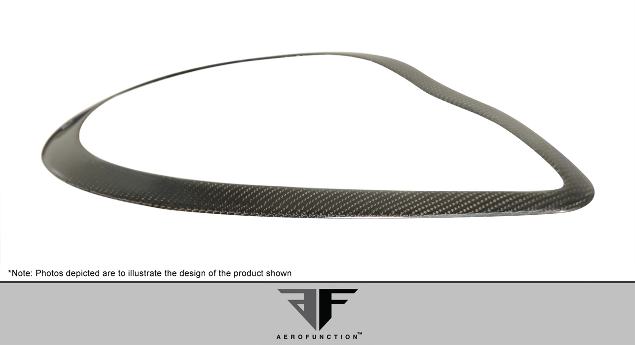 Enhance Your 2010 - 2013 Porsche Panamera with Carbon AF - 1 Wide Body Eye Lids (CFP) - 2 Piece Set