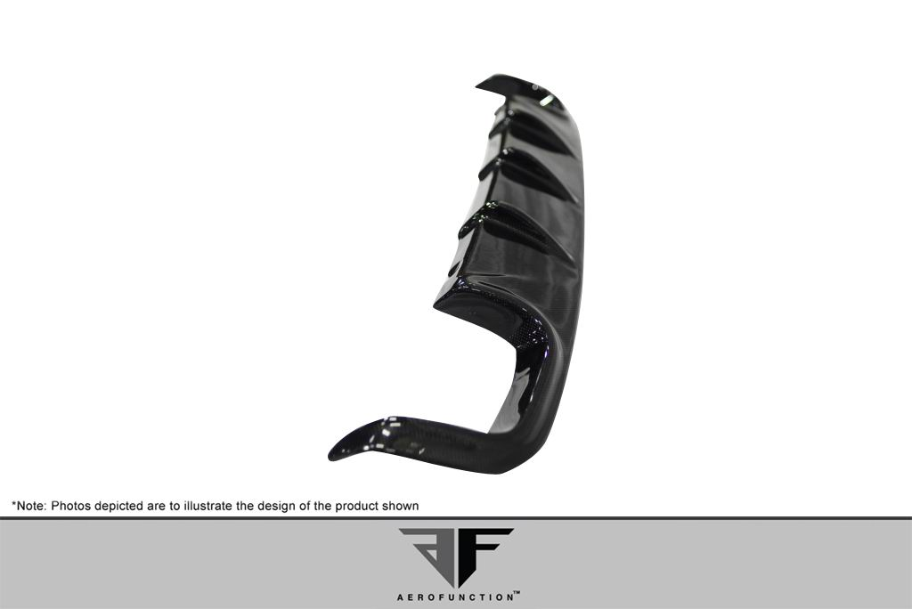 Upgrade Your 2009 - 2011 Porsche 911 Carrera 997 with Stunning Carbon AF - 2 Rear Diffuser!