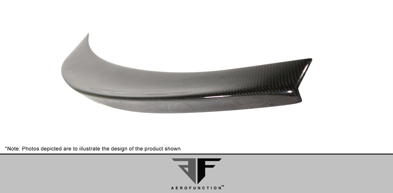 Unleash Style: 2002 - 2005 Aston Martin Vanquish Carbon AF - 1 Single - Piece Trunk Spoiler (CFP)