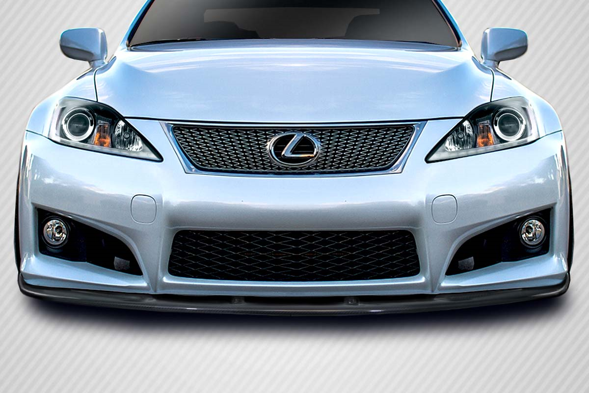 Upgrade Your 2008 - 2014 Lexus IS - F with Carbon Creations DriTech Luxion Front Lip Splitter!