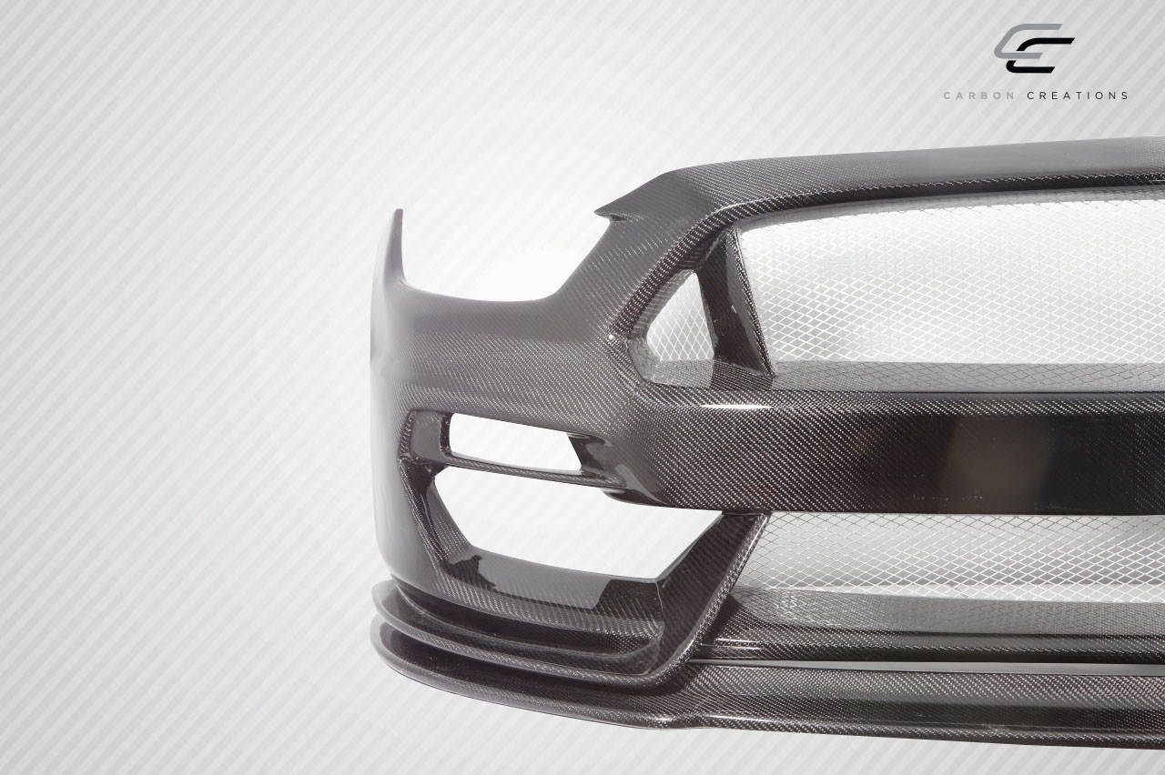 Revamp Your 2015 - 2017 Ford Mustang with Carbon Creations' Stunning GT350 Look Front Bumper!