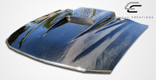 Upgrade Your 2005 - 2009 Ford Mustang with Carbon Creations Spyder3 One - Piece Hood