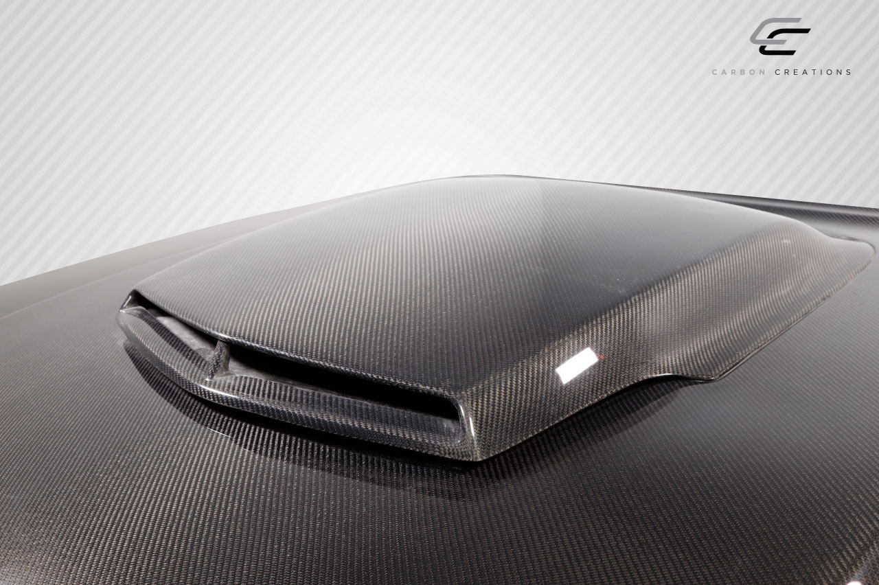 Upgrade Your 2008 - 2023 Dodge Challenger with Carbon Creations TA Look One - Piece Hood