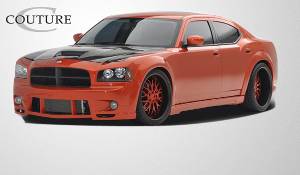 Upgrade Your 2006 - 2010 Dodge Charger with Couture Polyurethane Luxe Wide Body Side Skirts!