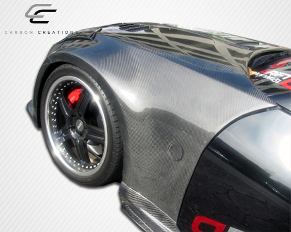 Unleash the Style: 2003 - 2008 Nissan 350Z Z33 Carbon Creations OEM Look 2 - Piece Fenders
