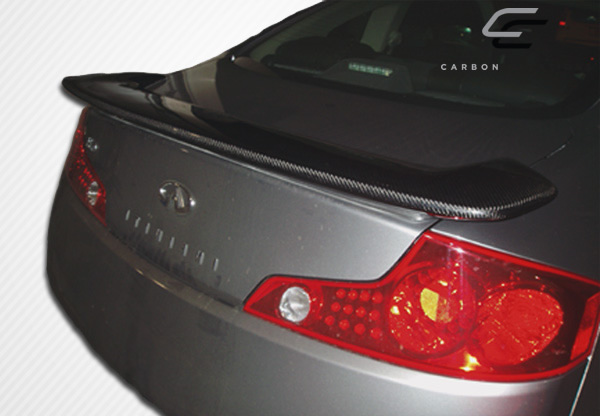 Upgrade Your 2003 - 2007 Infiniti G35 Coupe with Carbon Creations OEM Look Wing Trunk Lid Spoiler!