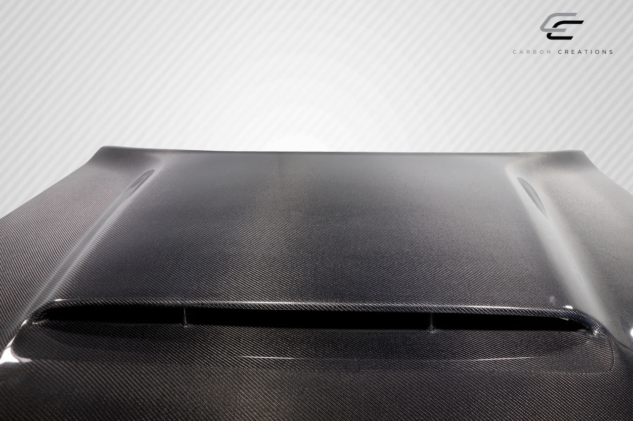 Unleash the Demon: 2008 - 2023 Dodge Challenger Carbon Creations Demon Look Hood (1 Piece)