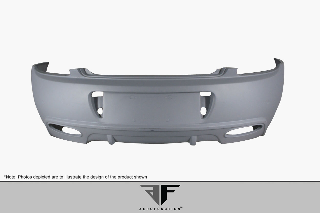 Upgrade Your 2003 - 2010 Bentley Continental GT/GTC with the Stunning AF - 2 Rear Bumper (GFK)