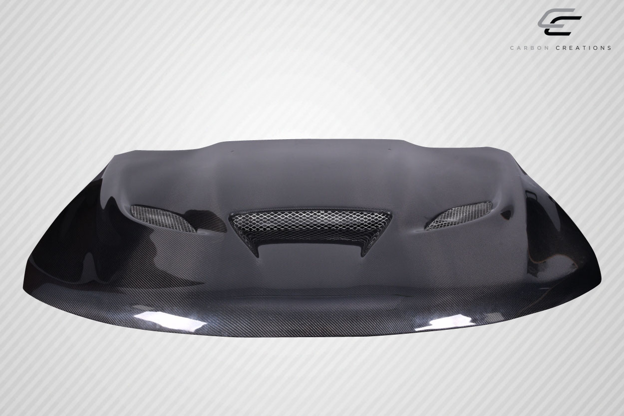 Upgrade Your 2011 - 2022 Jeep Grand Cherokee with Carbon Creations Hellcat Look 1 - Piece Hood