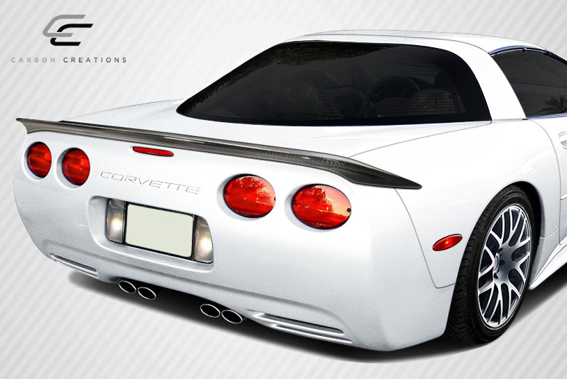 Upgrade Your 1997 - 2004 Chevrolet Corvette C5 with Carbon Creations AC Edition Rear Wing Trunk Lid Spoiler!
