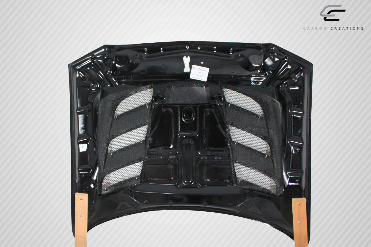 Unleash the Viper Look: 2011 - 2014 Dodge Charger Carbon Creations DriTech One - Piece Hood