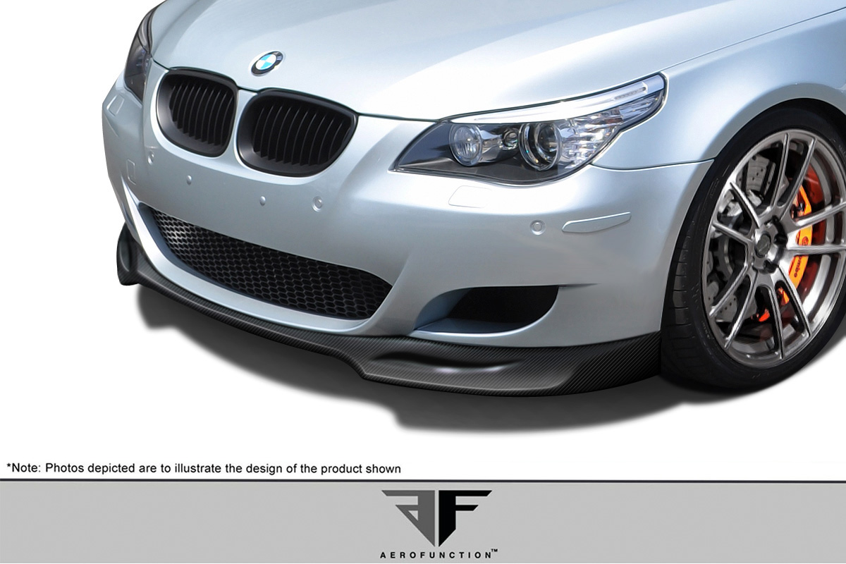 Unleash Your 2006 - 2010 BMW M5 E60 with AF - 1 Carbon Front Add - On Spoiler