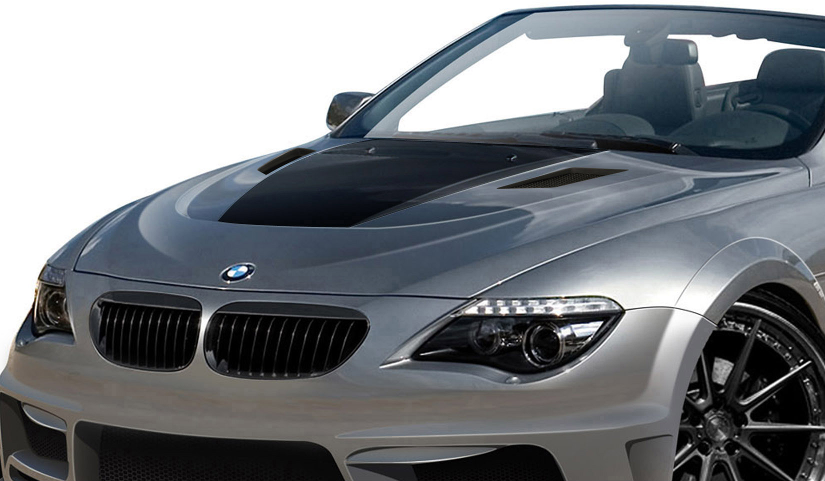 Revamp Your 2004 - 2010 BMW 6 Series M6 E63 E64 2DR Convertible with Aero Function's AF - 2 GFK Hood!