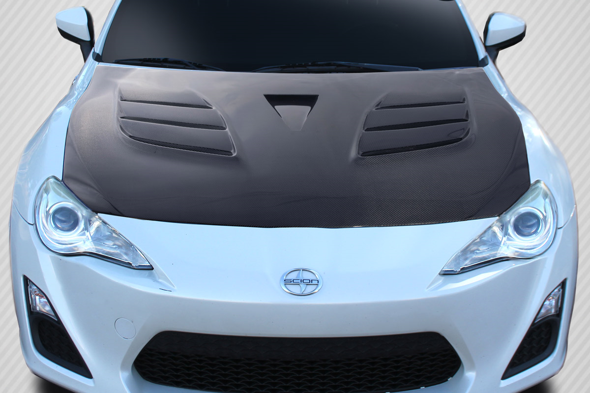 Revolutionize Your Ride: 2013 - 2020 Scion FR - S, Toyota 86 & Subaru BRZ Carbon Creations VRS One - Piece Hood