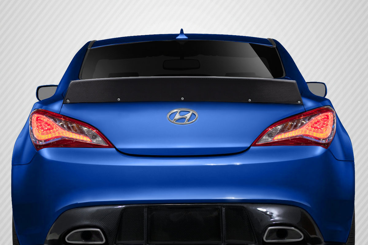 Transform Your 2010 - 2016 Hyundai Genesis Coupe with Carbon Creations RBS One - Piece Rear Wing Spoiler
