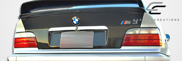 Upgrade Your 1992 - 1998 BMW 3 Series M3 E36 2DR with Carbon Creations OEM Look 1 - Piece Trunk
