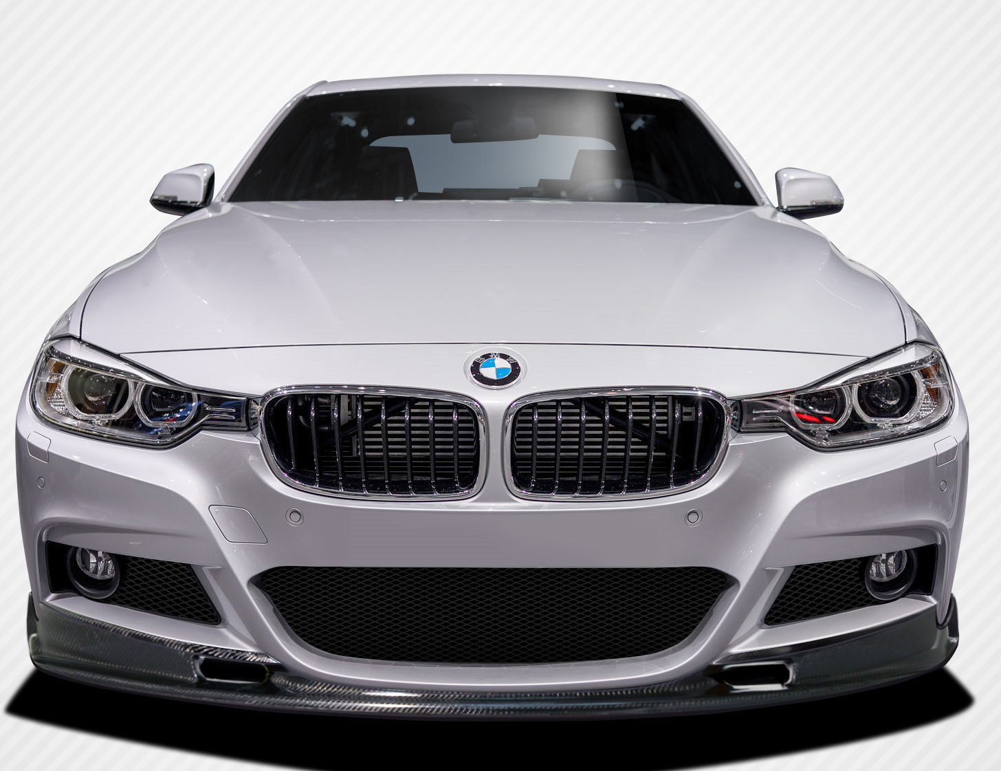 Transform Your 2012 - 2018 BMW 3 Series F30 M Sport with Carbon Creations Eros Version 1 Front Lip Spoiler!