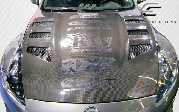 Revamp Your 2009 - 2020 Nissan 370Z Z34 with Carbon Creations Circuit Hood!