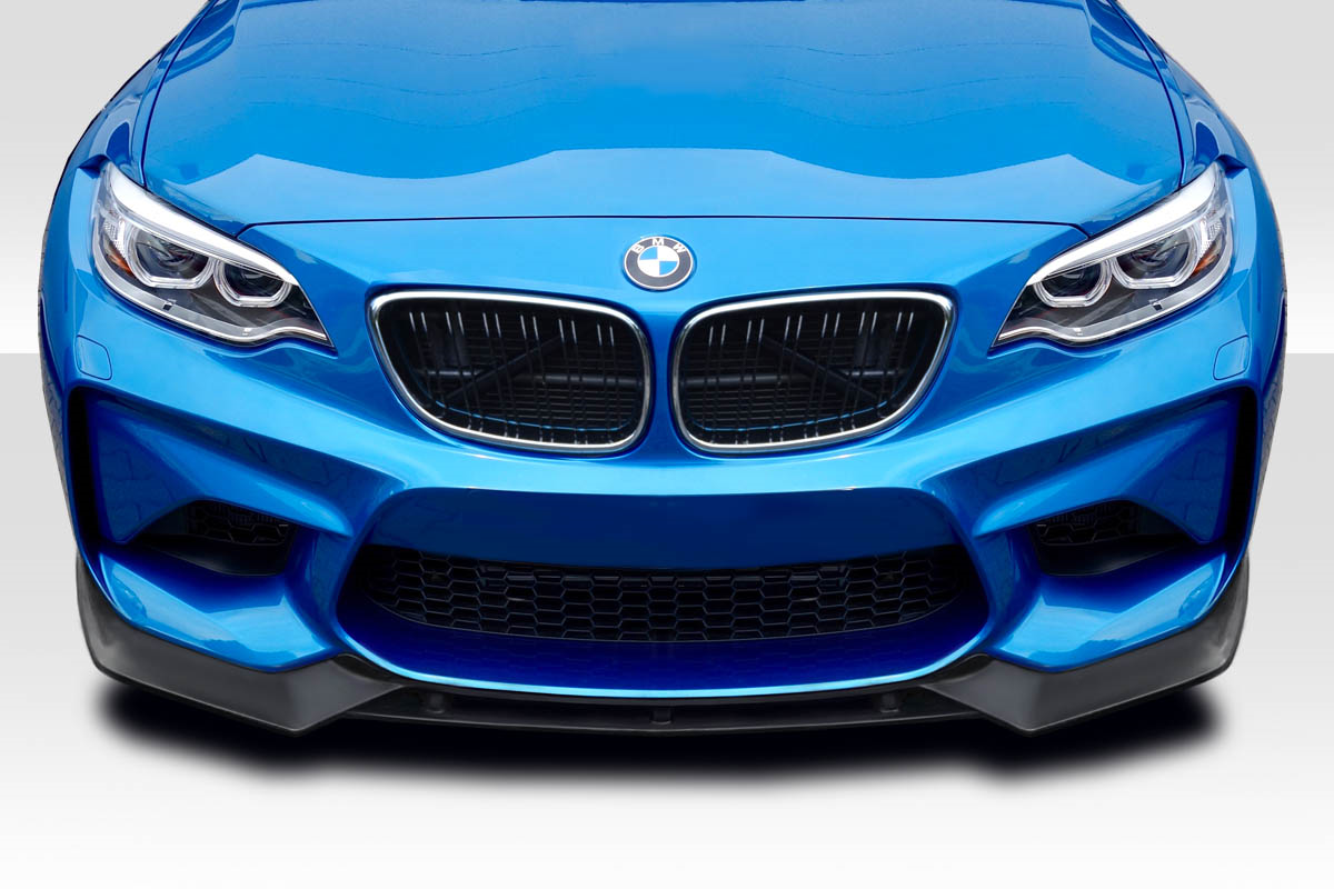 Upgrade Your 2016 - 2021 BMW M2 F87 with Stunning AF - 1 Front Lip Under Spoiler (GFK)