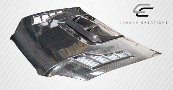 Get the Stunning 2004 - 2005 Subaru Impreza WRX STI Carbon Creations C - 1 One - Piece Hood Now!
