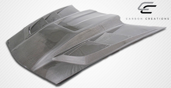 Unleash the Power: 2005 - 2013 Chevrolet Corvette C6 Carbon Creations Dritech ZR Edition 2 One - Piece Hood