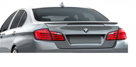 Transform Your 2011 - 2013 BMW 5 Series F10 4DR with Aero Function's AF - 3 Trunk Spoiler (PU - RIM) - 1 Piece (S)
