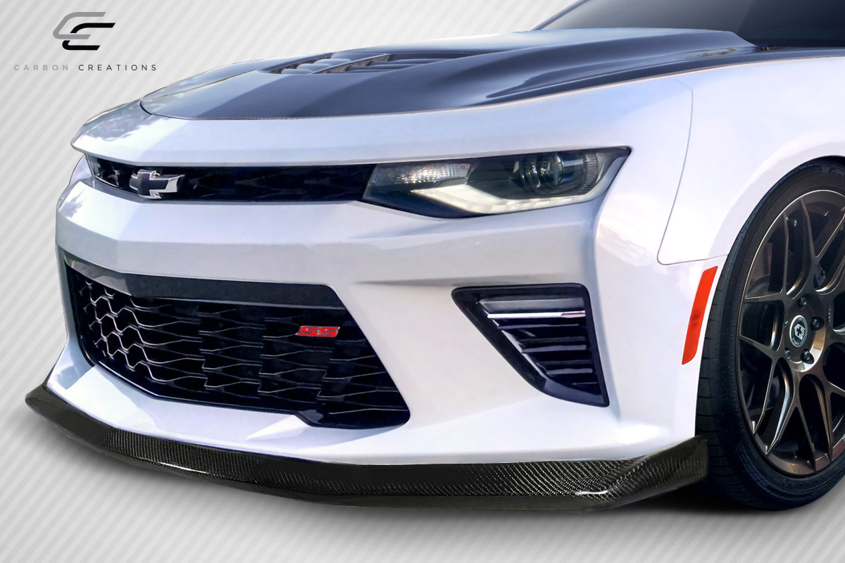 Upgrade Your 2016 - 2018 Chevrolet Camaro V8 with Carbon Creations GM - X One - Piece Front Lip