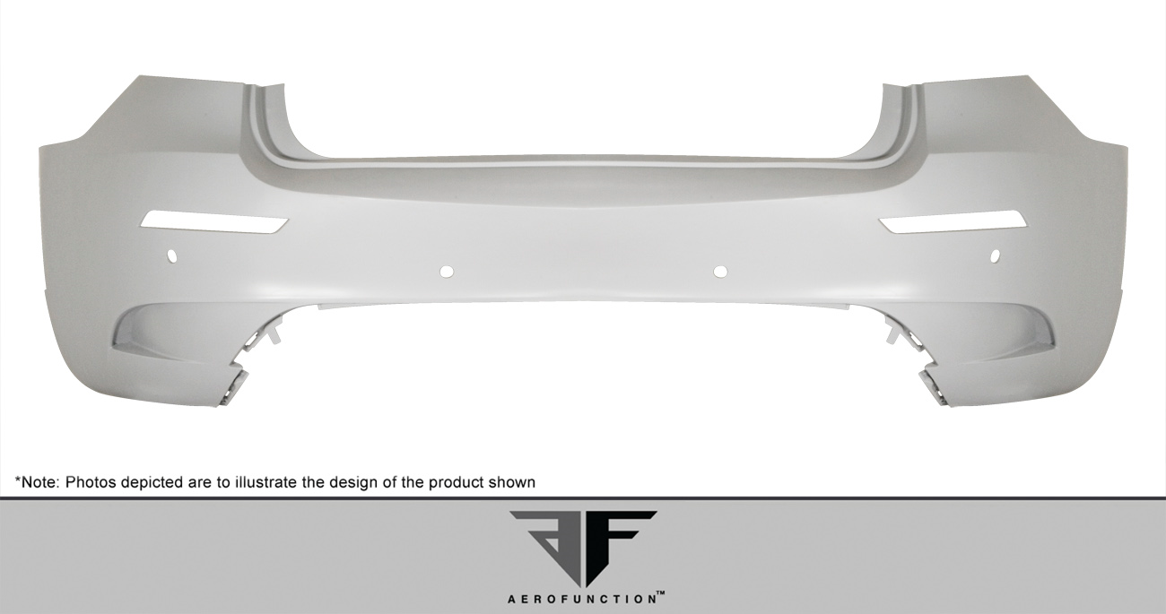 Enhanced 2008 - 2014 BMW X6 E71 E72 AF - 4 Rear Bumper Cover (PUR - RIM) - One Piece! Grab Yours Now!