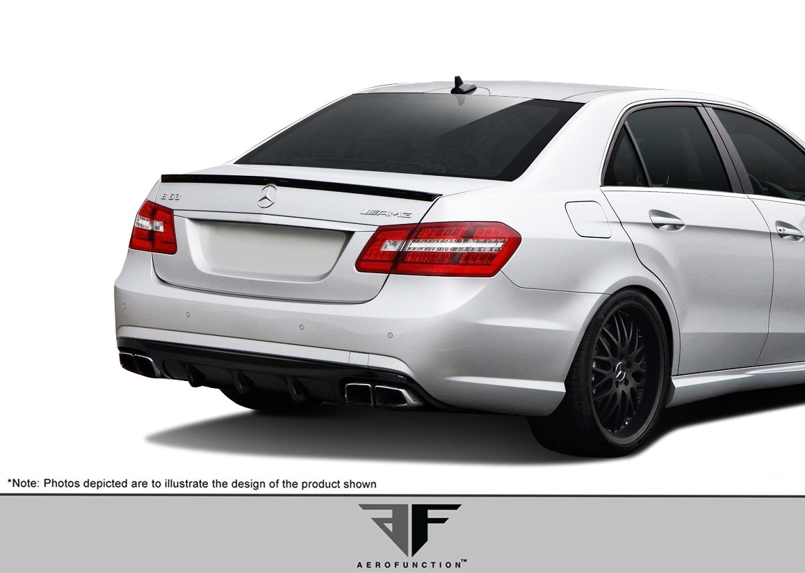 Upgrade Your 2010 - 2013 Mercedes E Class W212 AMG Sport with Stunning AF - 3 Carbon Rear Diffuser (CFP) - 1 Piece