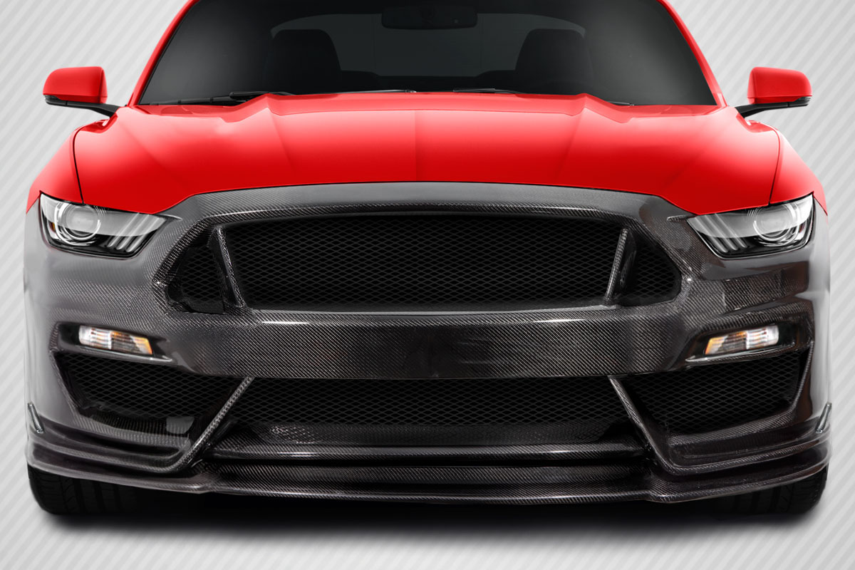 Revamp Your 2015 - 2017 Ford Mustang with Carbon Creations' Stunning GT350 Look Front Bumper!