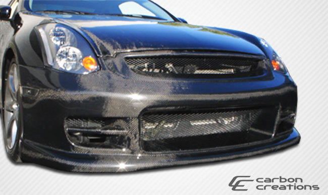 Upgrade Your 2003 - 2007 Infiniti G Coupe G35 with Carbon Creations TS - 1 Front Bumper Cover!
