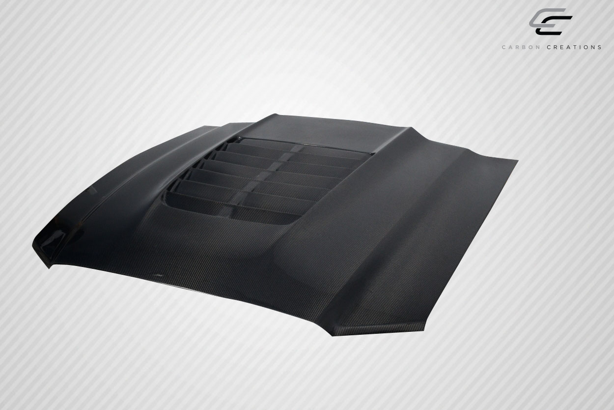 Upgrade Your 2013 - 2014 Ford Mustang or 2010 - 2014 Mustang GT500 with Carbon Creations GT500 V2 One - Piece Hood